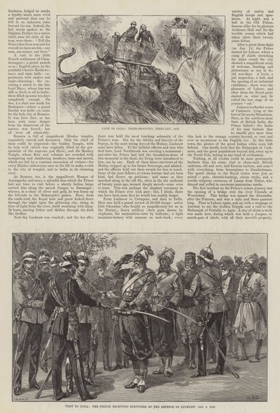 Královská návštěva v Indii od William Heysham Overend
