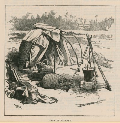 Sketches of Gipsy Life; Stan v Hackney od William Heysham Overend