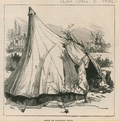 Sketches of Gipsy Life; Stan v Hackney Wick od William Heysham Overend