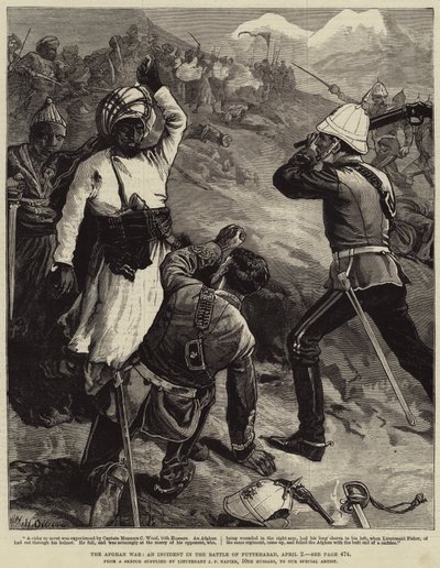 Válka v Afghánistánu, incident v bitvě u Futtehabadu, 2. dubna 2013 od William Heysham Overend