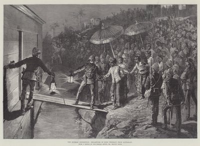 Expedice do Barmy, odjezd krále Thibawa z Mandalay od William Heysham Overend