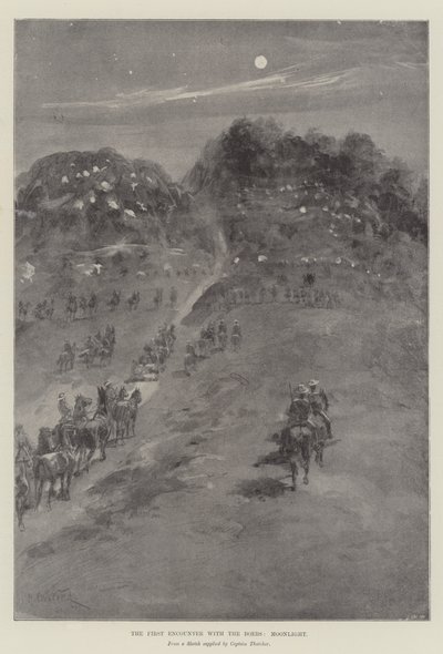 První setkání s Búry, Moonlight od William Heysham Overend