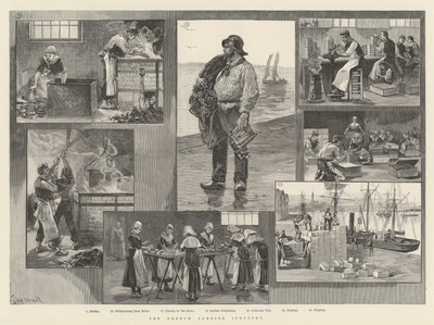 Francouzský průmysl sardinek od William Heysham Overend
