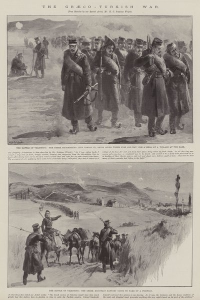 Řecko-turecká válka od William Heysham Overend