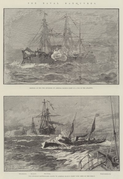Námořní manévry od William Heysham Overend