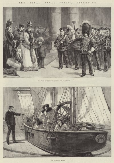 Královská námořní škola, Greenwich od William Heysham Overend