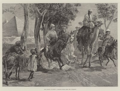 Sezóna v Egyptě, Canter Home z pyramid od William Heysham Overend
