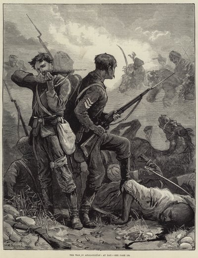 Válka v Afghánistánu, v Bay od William Heysham Overend