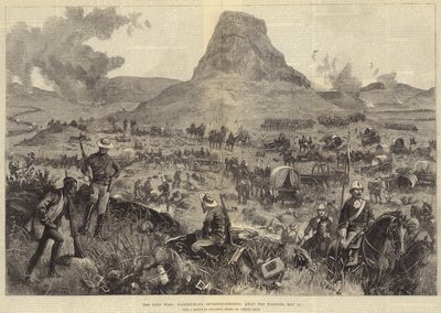 Válka se Zuluy, Isandhlwana znovu navštívena, odvoz vozů, 21. května od William Heysham Overend