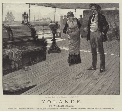 Yolande, od Williama Blacka od William Heysham Overend