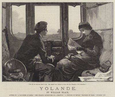 Yolande, od Williama Blacka od William Heysham Overend