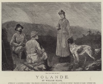 Yolande, od Williama Blacka od William Heysham Overend