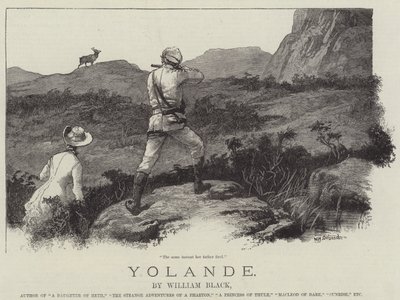 Yolande, od Williama Blacka od William Heysham Overend