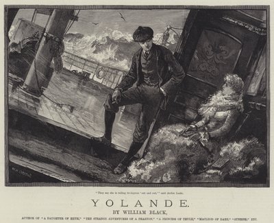 Yolande, od Williama Blacka od William Heysham Overend