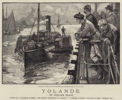 Yolande, autor: William Black od William Heysham Overend