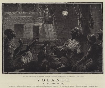 Yolande, od Williama Blacka od William Heysham Overend