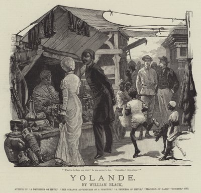 Yolande, od Williama Blacka od William Heysham Overend