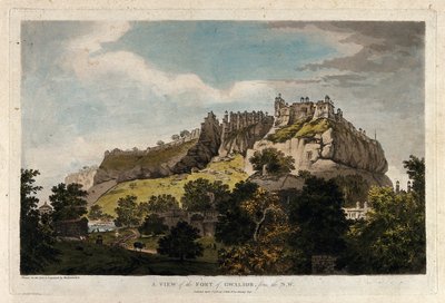 Pohled na pevnost Gwalior od severozápadu. od William Hodges