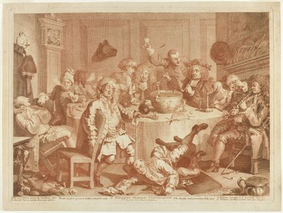 Půlnoční moderní rozhovor od William Hogarth