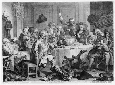 Půlnoční moderní rozhovor od William Hogarth