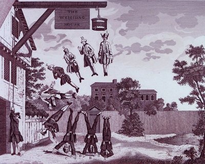 Absolutní gravitace od William Hogarth