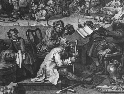 An Election Entertainment, 1755 (detail 396068) od William Hogarth