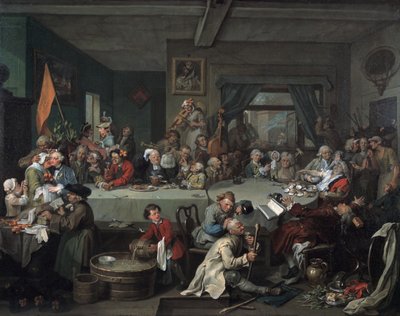 An Election Entertainment, 1755 od William Hogarth