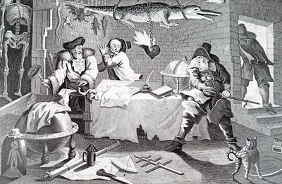 Okultní scéna od William Hogarth