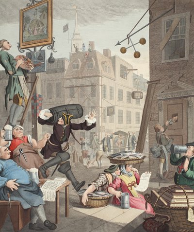 Beer Street, ilustrace z 