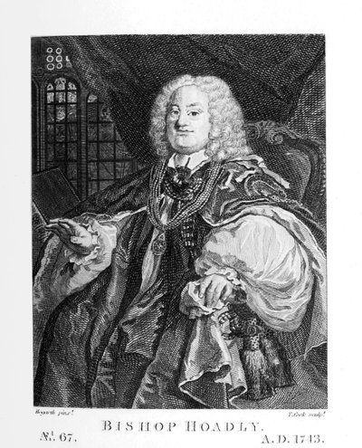 Biskup Hoadly od Williama Hogartha od William Hogarth