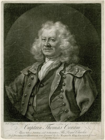 Kapitán Thomas od William Hogarth