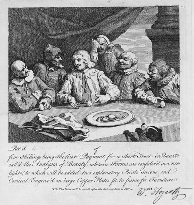 Columbus Breaking the Egg, 1752 od William Hogarth