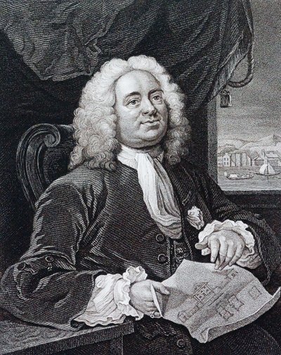 Daniel Lock, architekt a umělec od William Hogarth