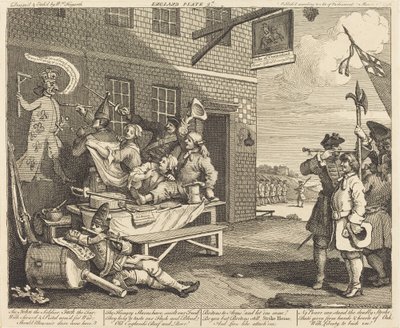 Anglie od William Hogarth