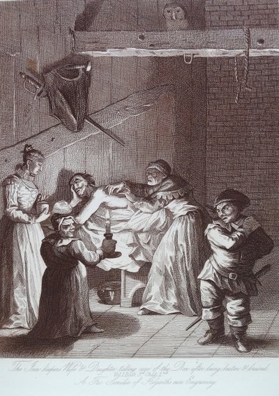 Rytina William Hogarth od William Hogarth