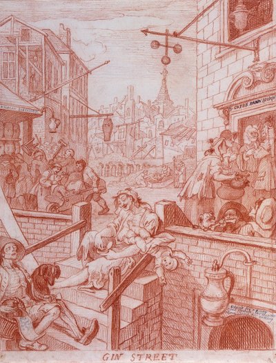 Gin-Straße od William Hogarth