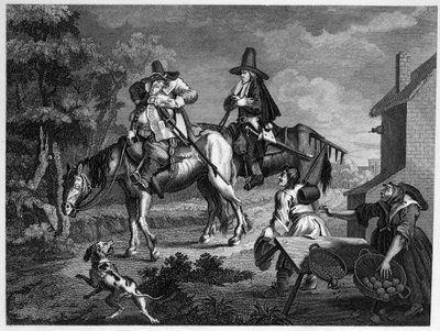 Hudibras Sallies Forth od William Hogarth