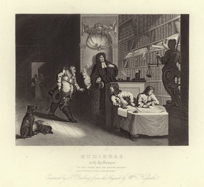 Hudibras od Samuela Butlera od William Hogarth