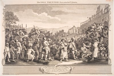Průmysl a nečinnost od William Hogarth