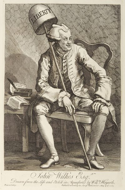 John Wilkes od William Hogarth