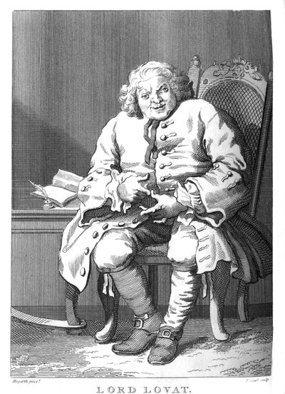 Lord Lovat, William Hogarth od William Hogarth
