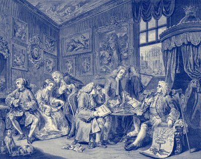 Manželství a la Mode od Williama Hogartha od William Hogarth