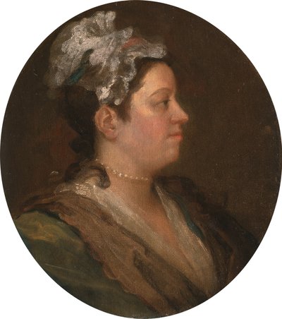 Mary Hogarth (1699-1741), kolem 1740 (před konverzací) (viz 174877) od William Hogarth