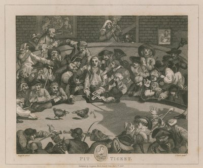 Pit Ticket od William Hogarth