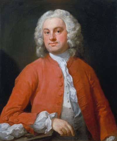 Portrét muže od William Hogarth