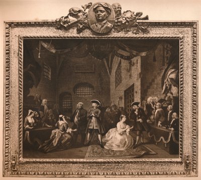 Scéna z Žebrácké opery VI, 1731 od William Hogarth