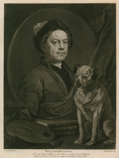 Autoportrét Williama Hogartha od William Hogarth