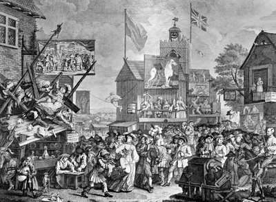 Southwark Fair, 1733. od William Hogarth
