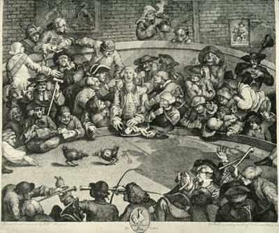 Sport v osmnáctém století, c1720-1764, 1925. od William Hogarth