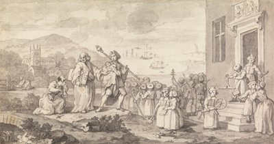 Studie pro nalezence od William Hogarth